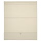 Beige RINGBLOMMA roman blind, linen texture, cordless, magnetic for privacy and light control.