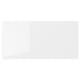 Option: RINGHULT white glossy kitchen drawer. Modern, rectangular design, durable & easy-clean.