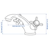 Illustration with measurements for the product: RUNSKÄR.