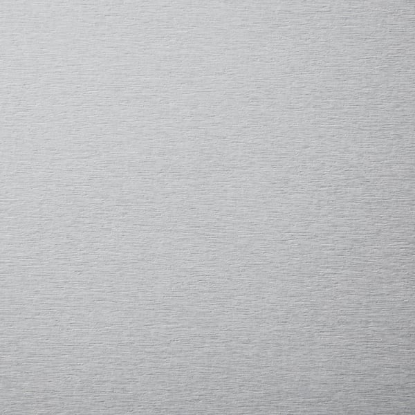 Smooth, light gray laminate surface - durable, easy to clean.