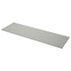 SÄLJAN grey rectangular countertop, smooth surface, made of laminate.