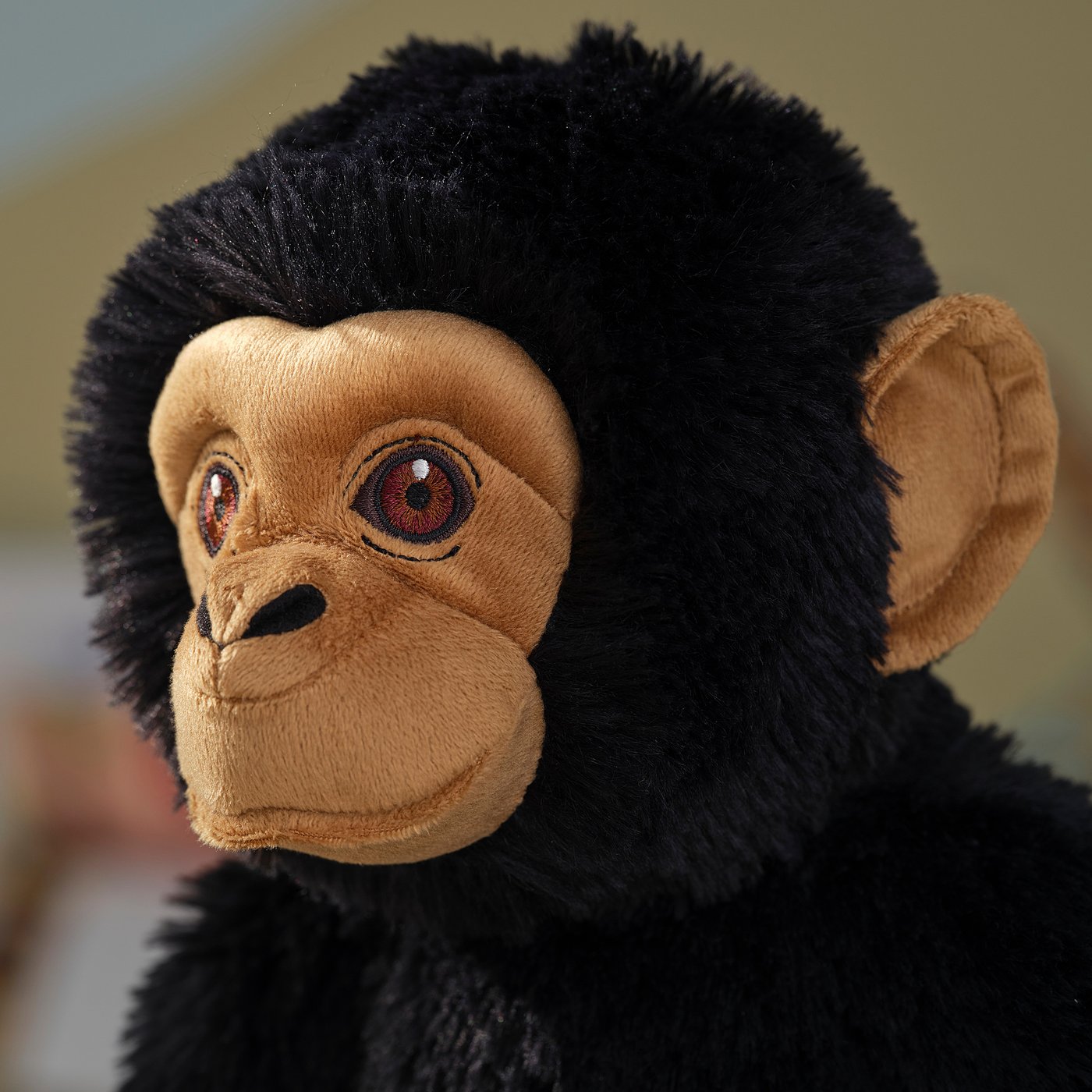 SANDLÖPARE soft toy, chimpanzee/black, 32 cm IKEA Austria