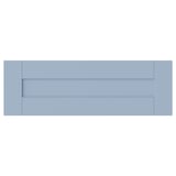 SANNIDAL blue drawer front: rectangular shape, simple design, smooth foil finish.