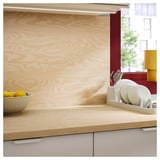 SIBBARP Custom made wall panel, plywood effect/laminate, 1 m²x1.3 cm