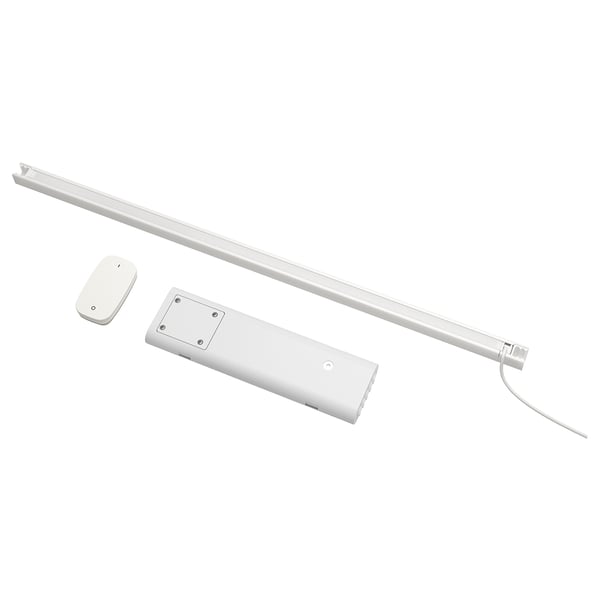 Silver led bath light kit w/ remote