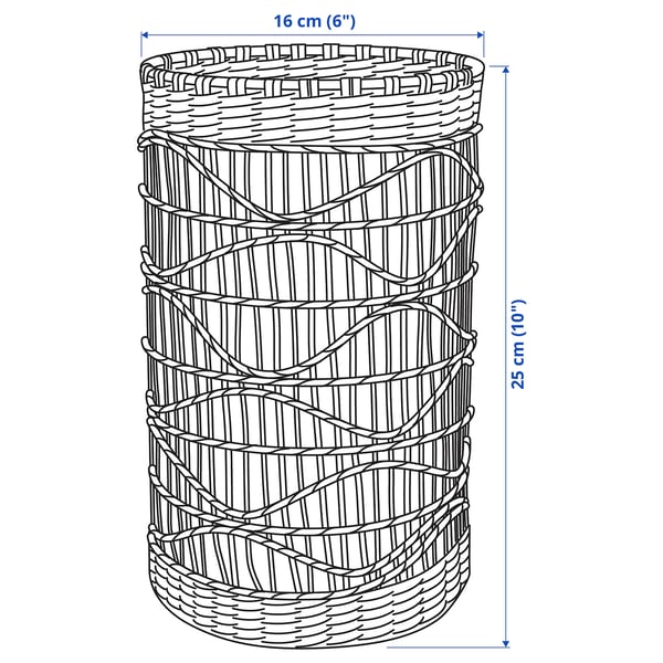 Illustration with measurements for the product: SLIPPRIG.