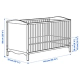 Illustration with measurements for the product: SMÅGÖRA.
