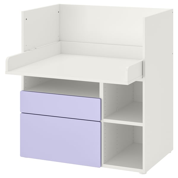 SMÅSTAD changing table with storage