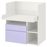 SMÅSTAD changing table with storage
