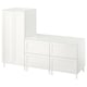 Option: SMÅSTAD wardrobe & chest for kids room