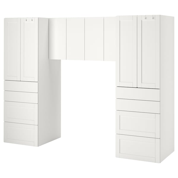 SMÅSTAD kids furniture set with cabinets and drawers. Modern, functional, soft-close.