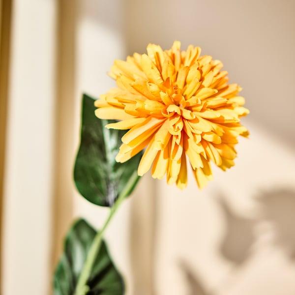 SMYCKA Artificial flower, Chrysanthemums/orange, 55 cm