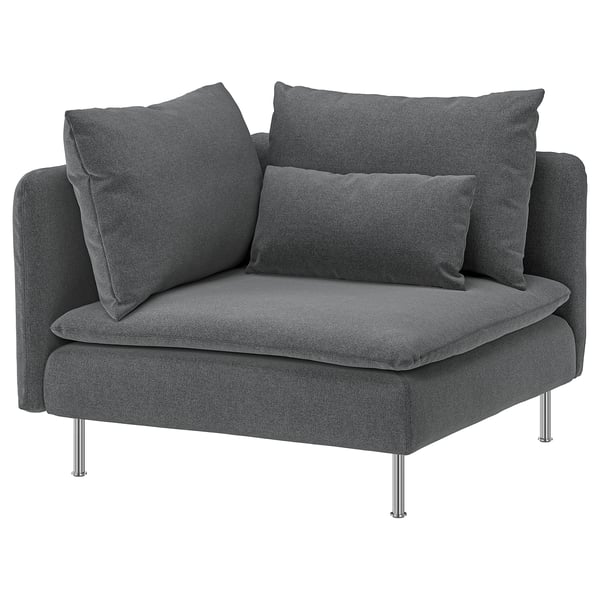 SÖDERHAMN Corner section, Johanneshov dark grey