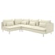 SÖDERHAMN Corner sofa, 4-seat, with open end/Johanneshov off-white