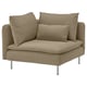 SÖDERHAMN Cover for corner section, Johanneshov brown-beige