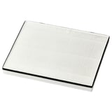 STARKVIND air filter, white, rectangular, plastic frame, non-woven design.
