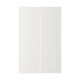 STENSUND 2-p door f corner base cabinet set, white, 25x80 cm
