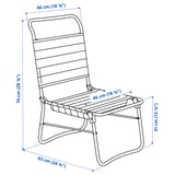 Illustration with measurements for the product: STRANDÖN.