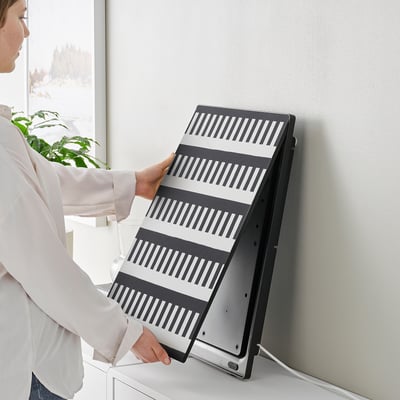 Mounting SYMFONISK wifi speaker onto wall.