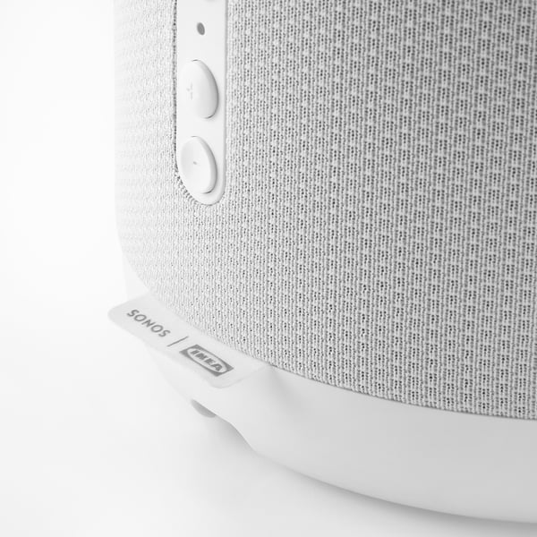 SYMFONISK Speaker lamp base with WiFi, white/smart
