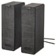 Option: SYMFONISK wifi speakers - black fabric rear home theater