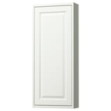 TÄNNFORSEN white cabinet, classic design, beveled panels, shallow wall cabinet.