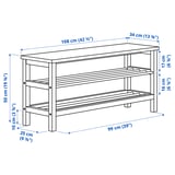 Illustration with measurements for the product: TJUSIG.