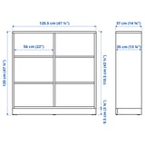 Illustration with measurements for the product: TONSTAD.