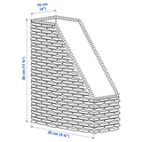 Illustration with measurements for the product: TRUMMIS.