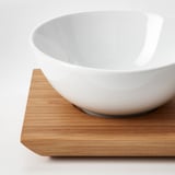 Bowl on tray