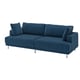 UPPÅKRA 3-seat modular sofa, Samsala dark blue