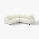 UPPÅKRA Modular corner sofa, 3-seat, Axvall off-white