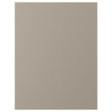 Matt beige UPPLÖV cover panel, square, made of recycled materials.