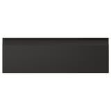 UPPLÖV kitchen cabinet in sleek black with modern design and integrated handle.