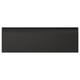 UPPLÖV kitchen cabinet in sleek black with modern design and integrated handle.