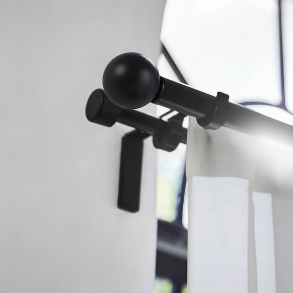 VÄSENTLIG Finials, 1 pair, black