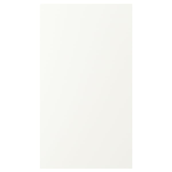 VALLSTENA white kitchen cabinet, smooth surface, square shape, simple design.