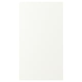 VALLSTENA white kitchen cabinet, smooth surface, square shape, simple design.