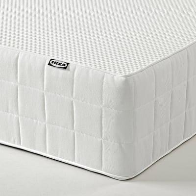VATTAO Pocket sprung mattress, firm/white, 180x200 cm