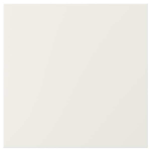 White VEDDINGE kitchen cabinet, sleek, modern design, smooth finish.