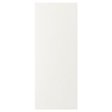 VEDDINGE white kitchen door, rectangular, smooth finish.