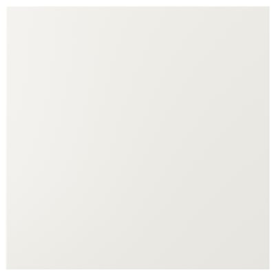 VEDDINGE white kitchen cabinet, sleek, modern, fiberboard.