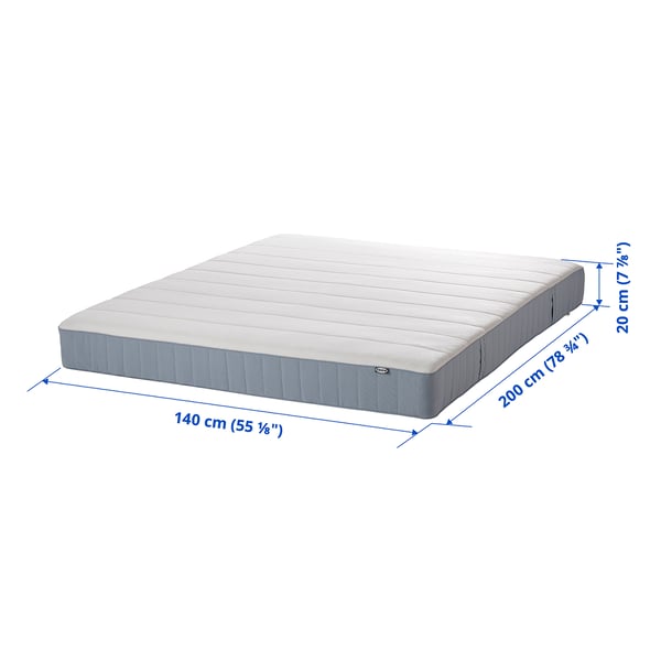 Illustration with measurements for the product: VESTERÖY.