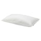 Option: White VILDKORN pillow, side/back sleeper, firm, recycled polyester filling.