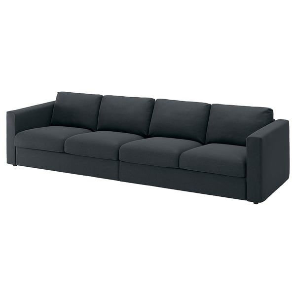 VIMLE 4-seat sofa, Knäbäck anthracite