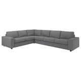 A gray VIMLE sectional sofa with a modern design, providing a cozy and versatile seating solution.