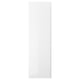 VOXTORP Door, high-gloss white/vertical handle, 60x200 cm