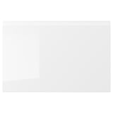 VOXTORP kitchen cabinet - white high gloss. Sleek, modern, handleless design.
