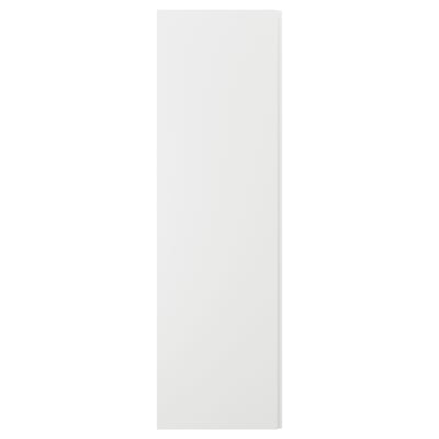 VOXTORP Door, matt white vertical handle, 60x200 cm