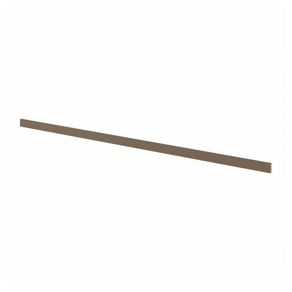 Brown fiberboard, glossy, 25-year guaranteed